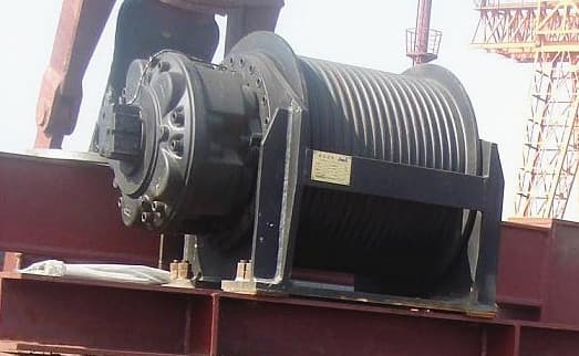 hydraulic winch marine winch piling rig winch